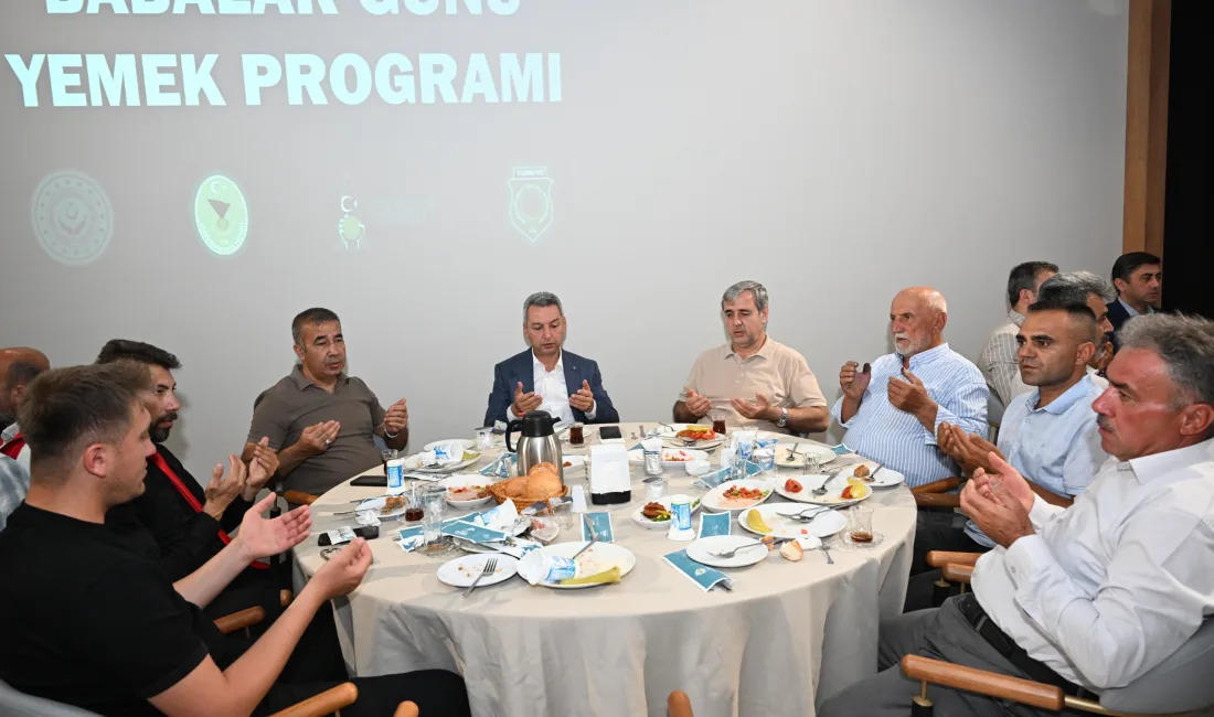 Kahramanmaraş Valiliği koordinesinde, Babalar Günü vesilesiyle şehit yakınları, gaziler ve