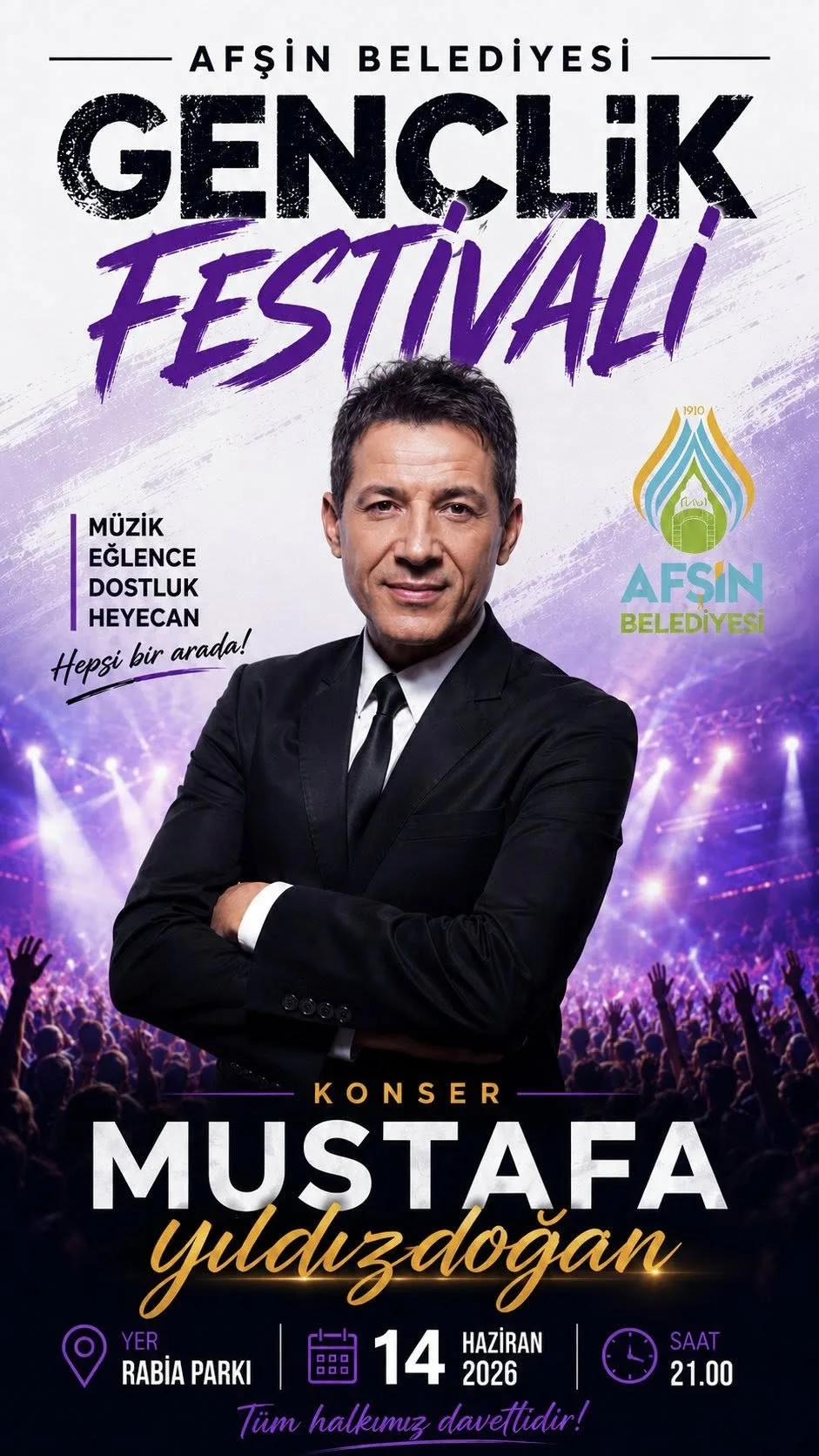 Afşin’de Yılın En Büyük Festivali Başlıyor! Yıldız Yağmuru ve Muhteşem Program Netleşti!