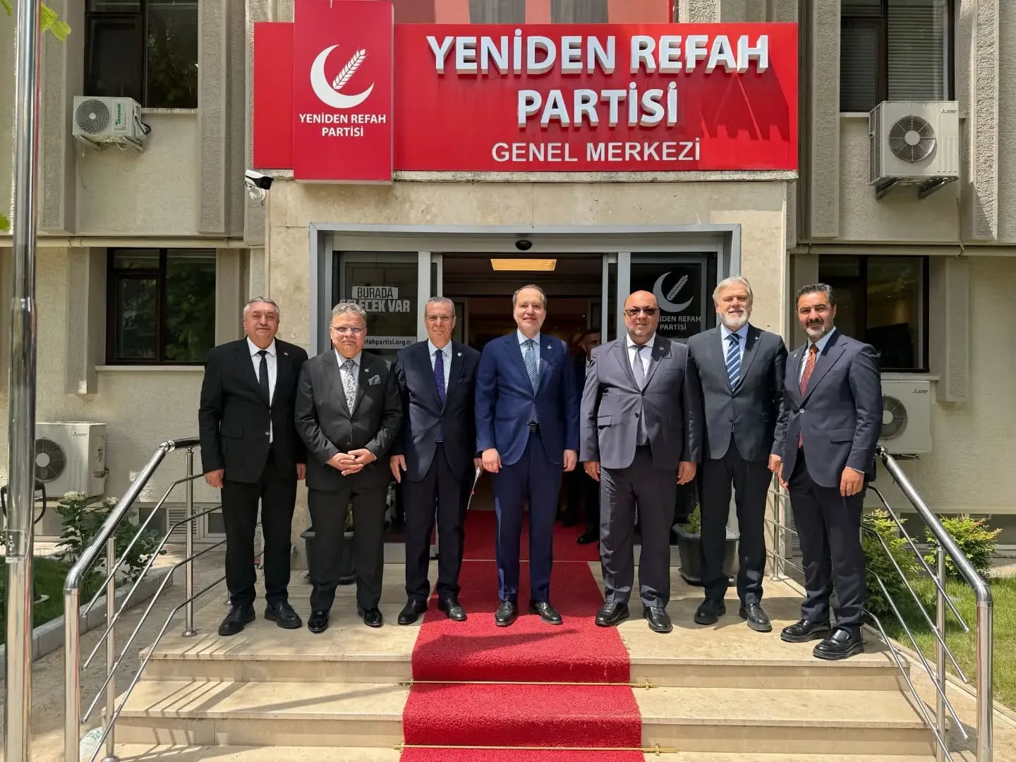 Başkan Akpınar’dan Fatih Erbakan’a Ziyaret Başkan Akpınar’dan Fatih Erbakan’a Ziyaret
