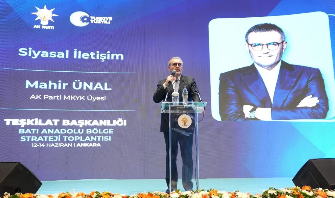 AK Parti Genel Merkez Teşkilat Başkanlığı tarafından düzenlenen Batı Anadolu