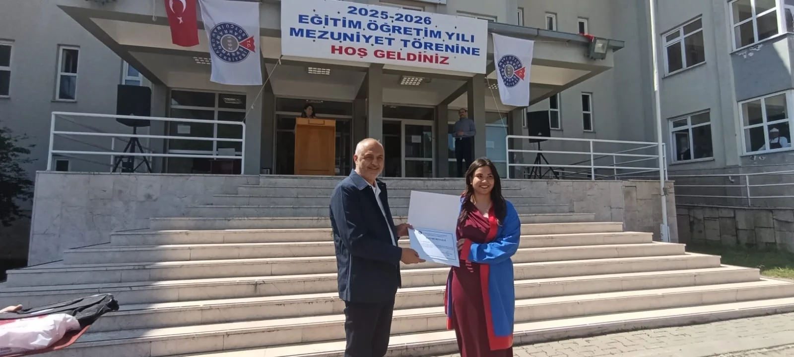 Andırın Myo’da Mezuniyet Coşkusu
