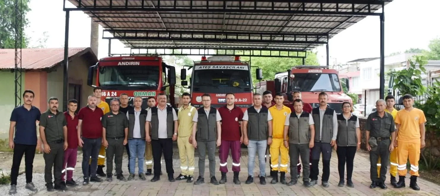 Andırın'da "Ateş Savaşçıları" Yeşil Vatan İçin 7/24 Nöbette! Andırın'da "Ateş Savaşçıları" Yeşil Vatan İçin 7/24 Nöbette!
