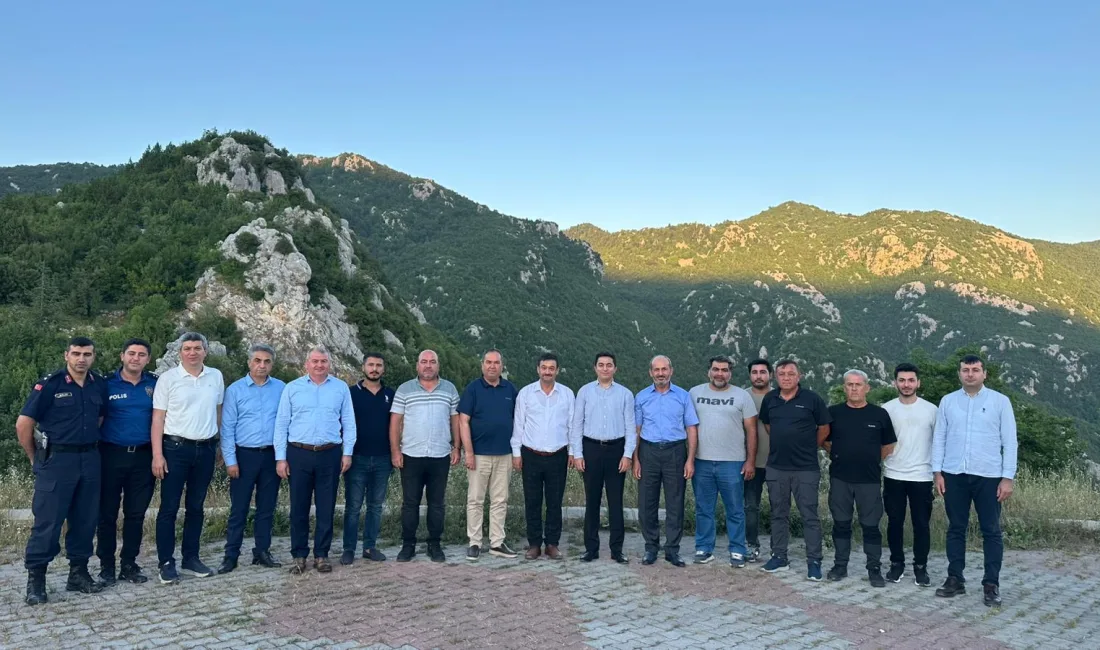 Akdeniz Kahramanmaraş Dernekler Federasyonu tarafından, tayini çıkan Andırın Kaymakamı Mustafa