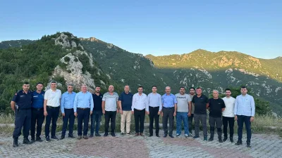 Akdeniz Kahramanmaraş Dernekler Federasyonu tarafından, tayini çıkan Andırın Kaymakamı Mustafa