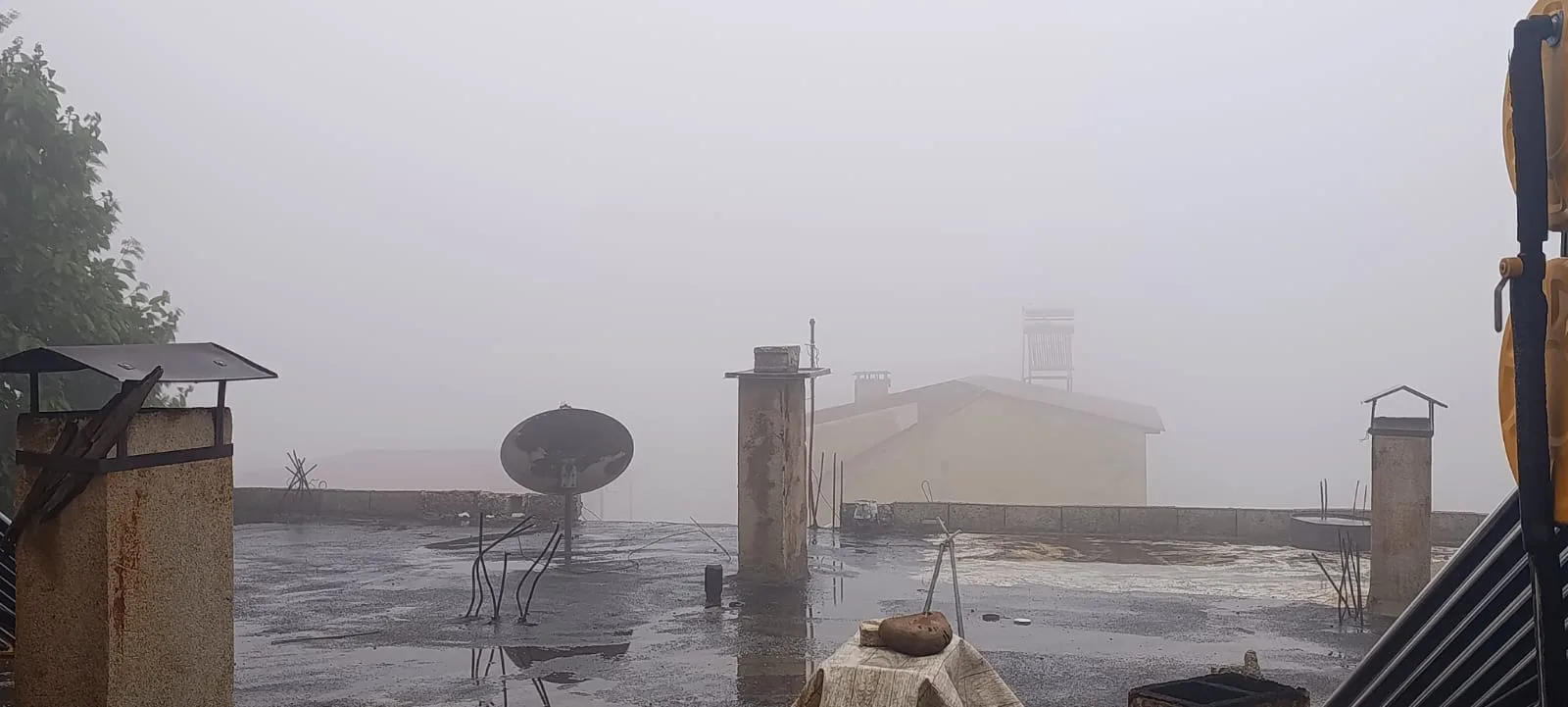 Andırın'da Yaz Beklentisi Yerini Karadeniz Havasına Bıraktı