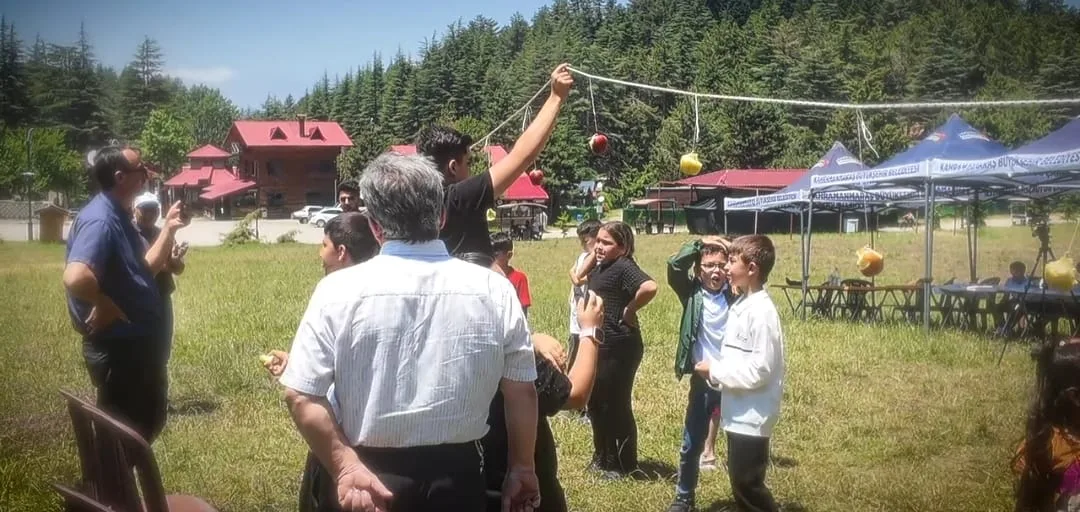 Andırınlı Öğrenciler Başkonuş Yaylası’nda Doyasıya Eğlendi