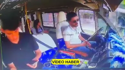 Şoför M.Ö.'nün direksiyon başında uyuması sonucu kontrolden dolmuş, polis okulunun