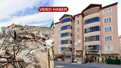 Kahramanmaraş’ta 6 Şubat depremlerinde yıkılan ve 3 kişinin yaşamını yitirdiği