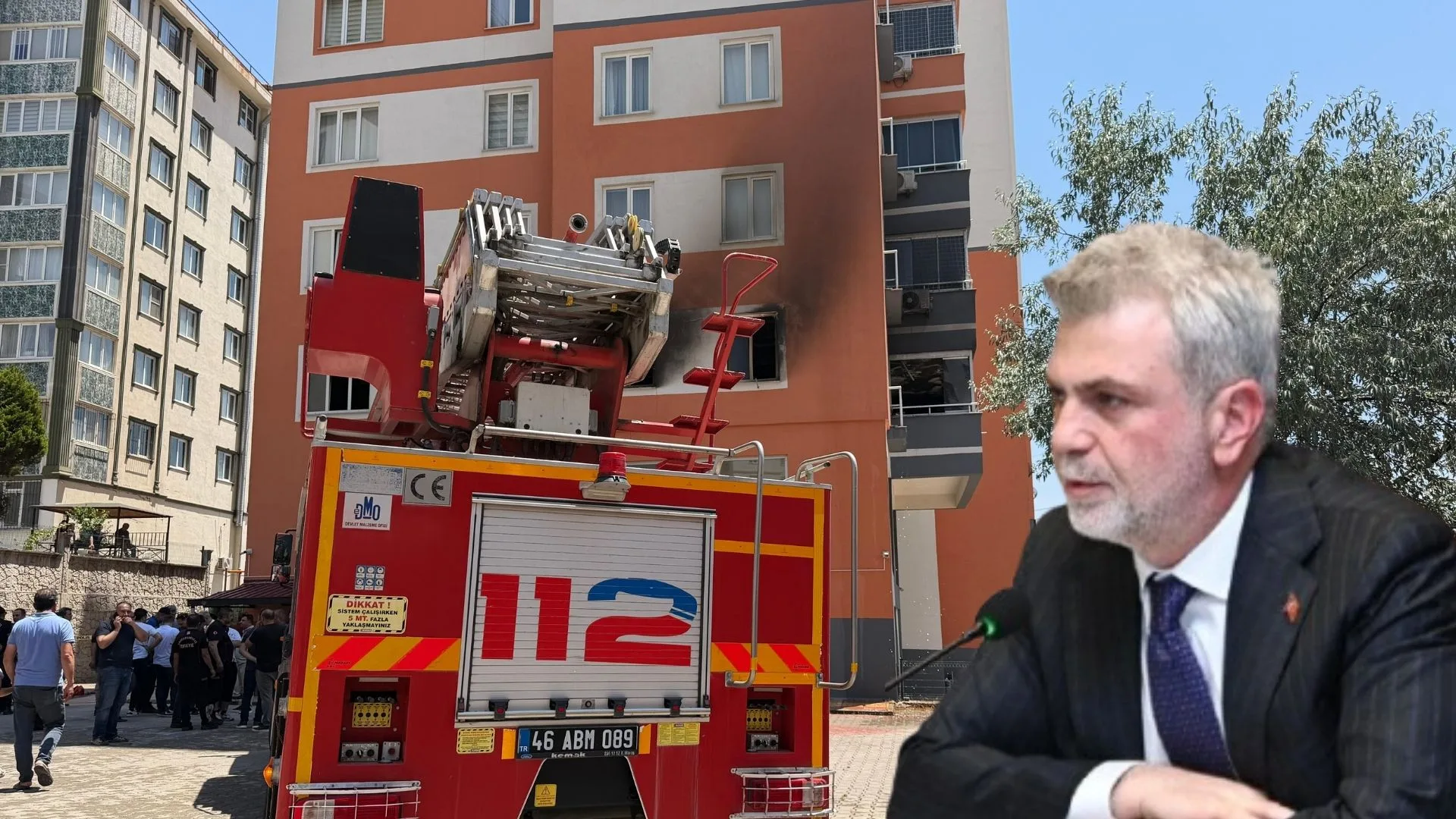 Başkan Görgel’den Yangında Hayatını Kaybeden Vatandaşlar İçin Taziye Mesajı