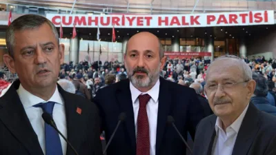 CHP Kahramanmaraş Milletvekili Ali Öztunç, Kemal Kılıçdaroğlu ve Özgür Özel