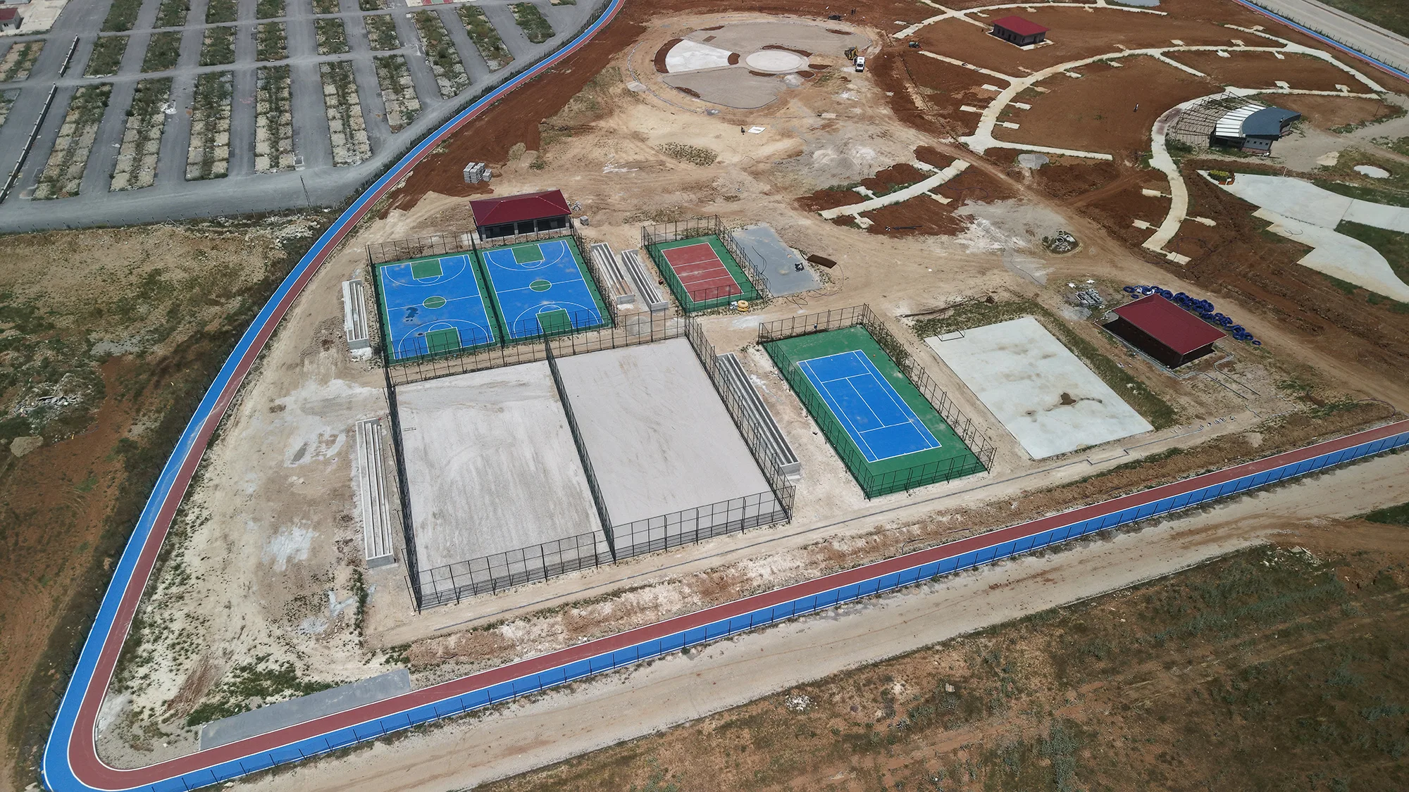 Afşin Millet Bahçesi Yeni Yüzüyle Hizmete Hazırlanıyor