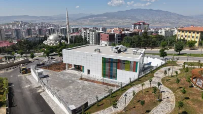 Kahramanmaraş Büyükşehir Belediyesinin çocukların gelişimlerine katkı sağlaması amacıyla hayata geçirdiği