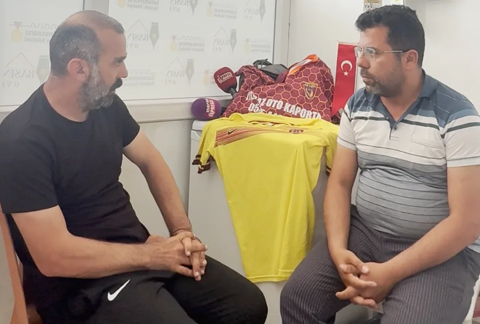 Kahramanmaraş spor camiasının yakından tanıdığı Vefa Spor Kulübü Antrenörü Osman