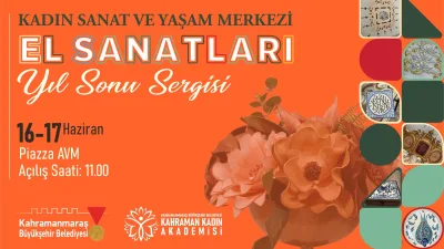 Büyükşehir Belediyesinin Kadın Sanat ve Yaşam Merkezlerinde yıl boyunca eğitim