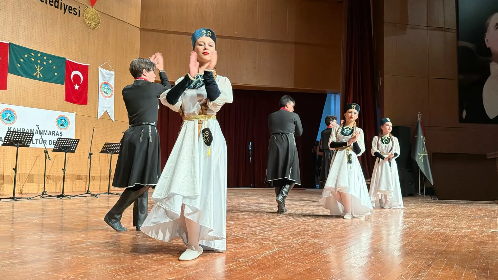 Kahramanmaraş’ta Kafkasya rüzgarı esti!