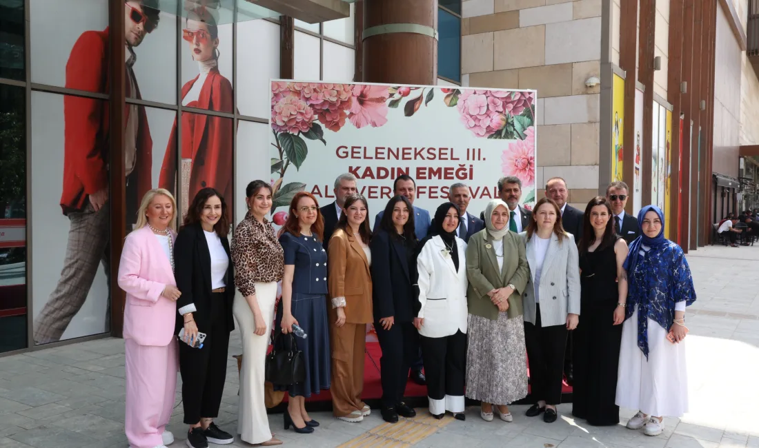 11 deprem ilinden kadın girişimcileri buluşturan Kadın Emeği Alışveriş Festivali,