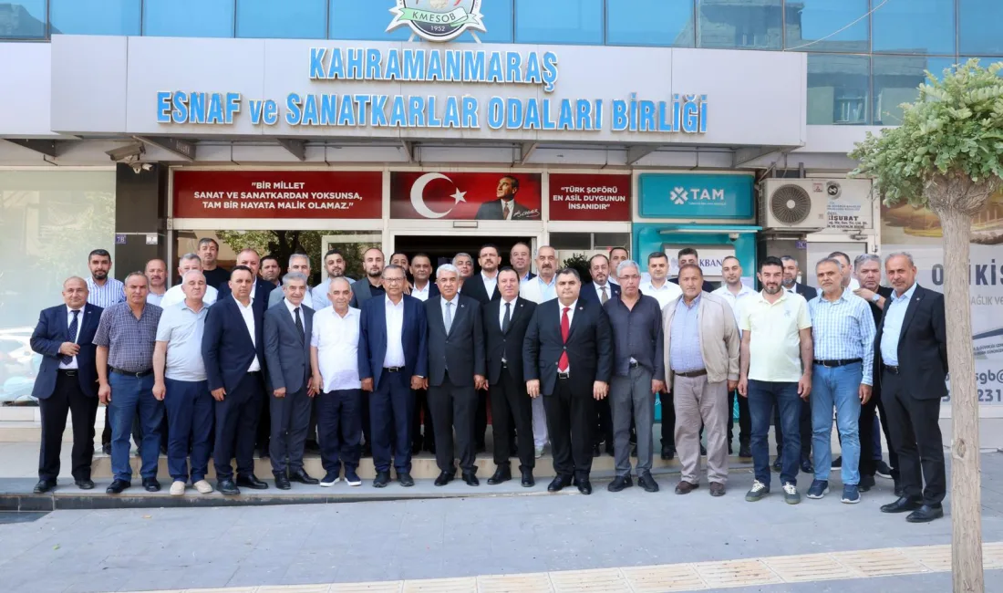 Kahramanmaraş Ticaret ve Sanayi Odası (KMTSO) heyeti, mayıs ayında gerçekleştirilen