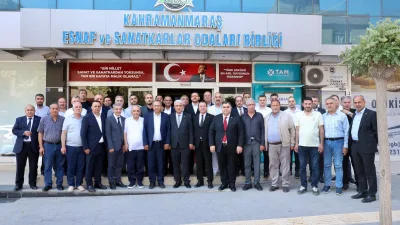 Kahramanmaraş Ticaret ve Sanayi Odası (KMTSO) heyeti, mayıs ayında gerçekleştirilen