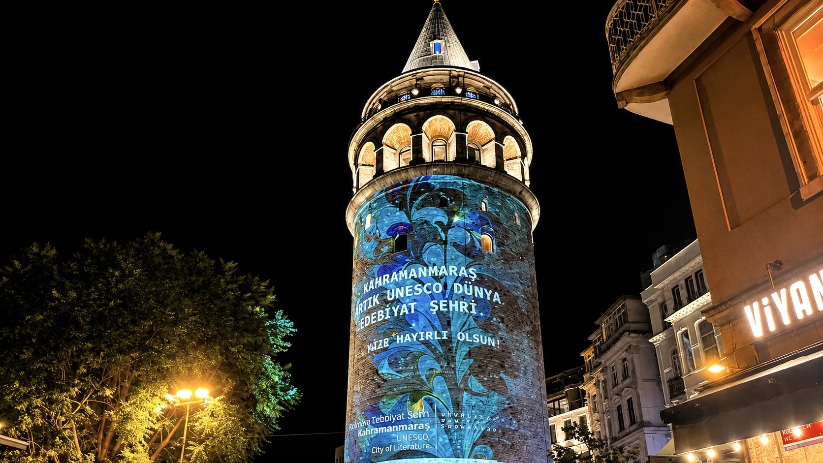İstanbul’da Kahramanmaraş rüzgârı: Edebiyat ışığı Galata'da!