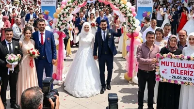 Kahramanmaraş’ta takvimlerin 26.06.2026 tarihini göstermesiyle birlikte evlenmek isteyenler özel tarihi