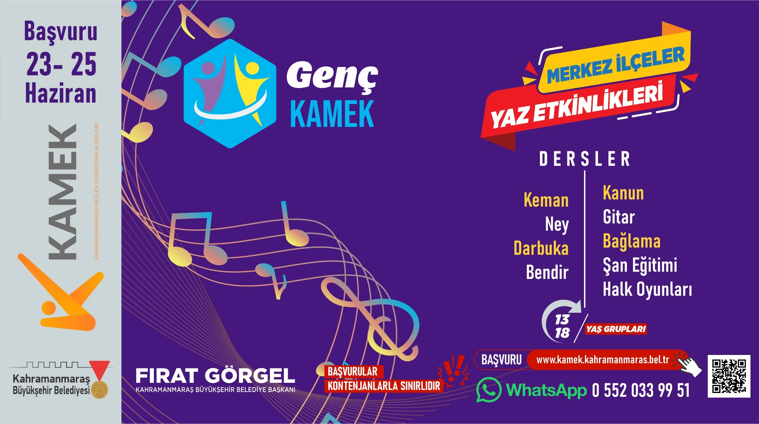 Büyükşehir’in Genç KAMEK Kurslarında Kayıt Zamanı!