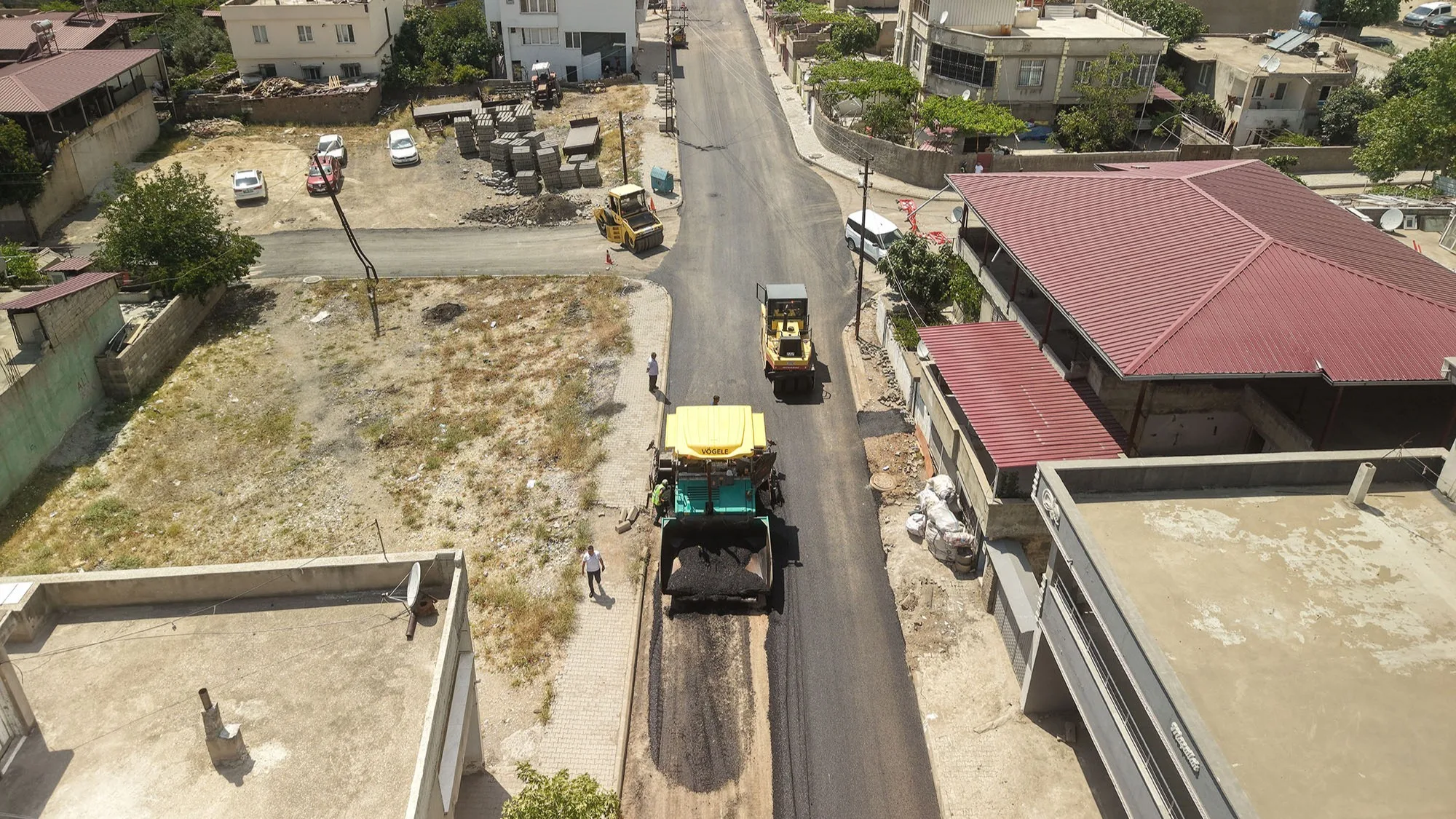 Kahramanmaraş’ta Asfalt Mesasi!