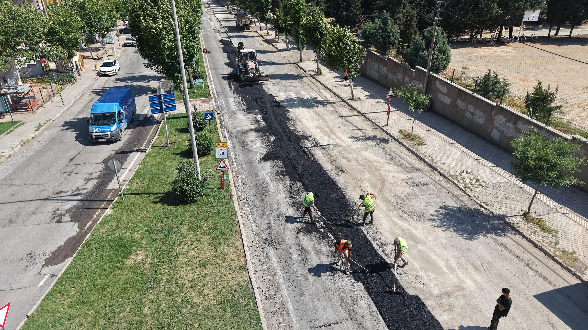 KASKİ’den Üstyapı Hamlesi: Kadir Paşa Bulvarı Yenileniyor