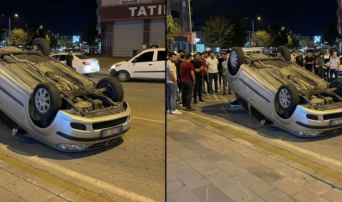 Kahramanmaraş’ta, trafikte makas atarak yarış yaptıkları öne sürülen iki otomobilin