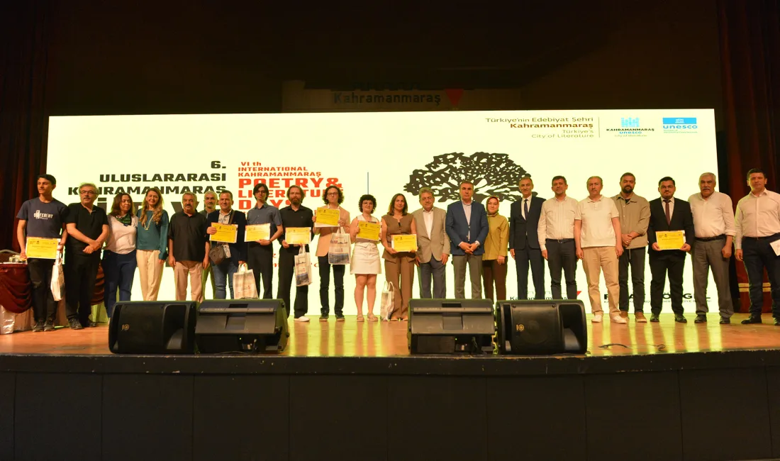 Kahramanmaraş Büyükşehir Belediyesi tarafından bu yıl 6’ncısı gerçekleştirilecek Uluslararası Şiir