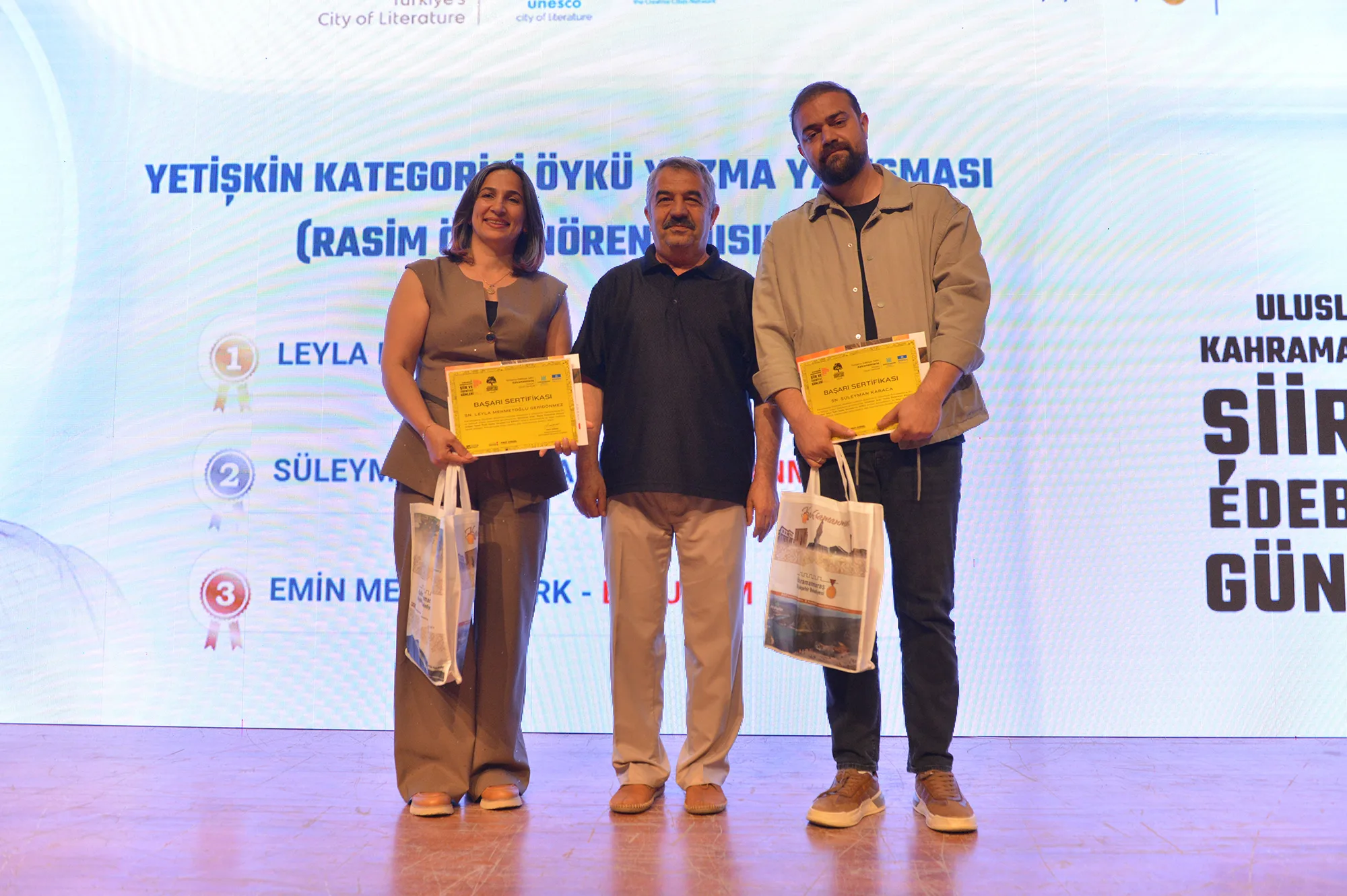 Edebiyatın Başkentinde Kalemler ve Sesler Yarıştı!