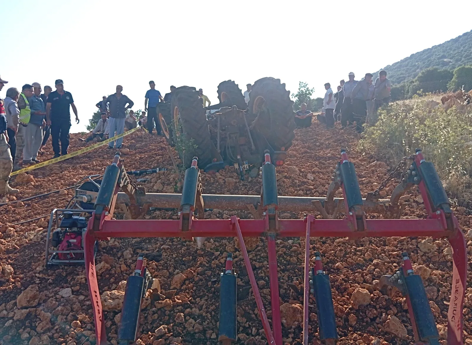 Pazarcık’ta feci kaza: Traktörün altında kalarak…