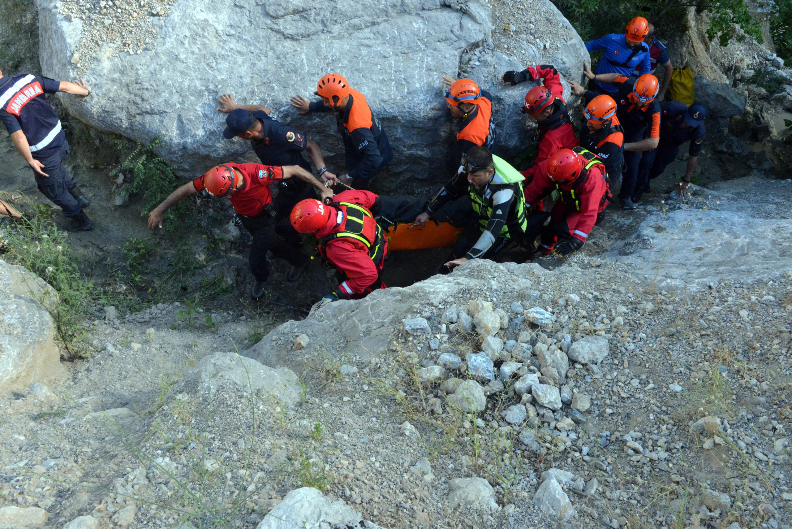 Kahramanmaraş’ta Ceyhan Nehri’nde kaybolan Murat Bağdınlı için arama çalışmasında acı