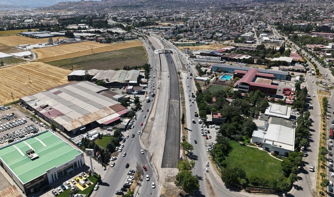 Kahramanmaraş Büyükşehir Belediyesi ve Karayolları Genel Müdürlüğü tarafından 500 Milyon