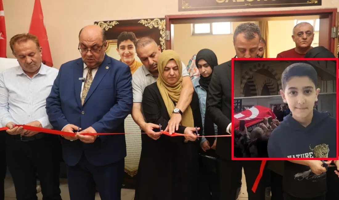 Dulkadiroğlu Belediyesi, okul saldırısında şehit düşen öğrenci Kerem Erdem Güngör’ün
