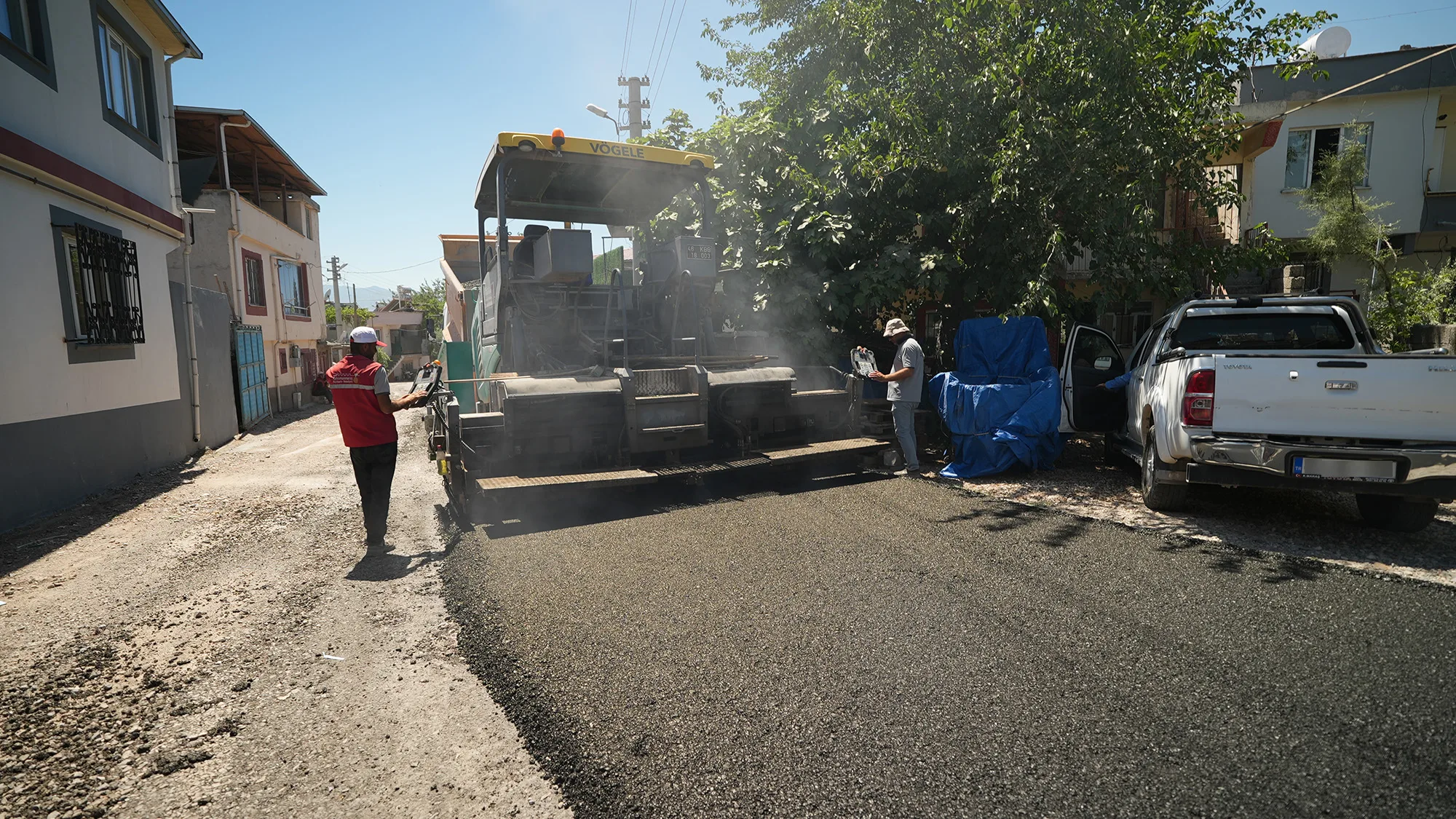 Büyükşehir Asfalt Mesaisine Durmaksızın Devam Ediyor