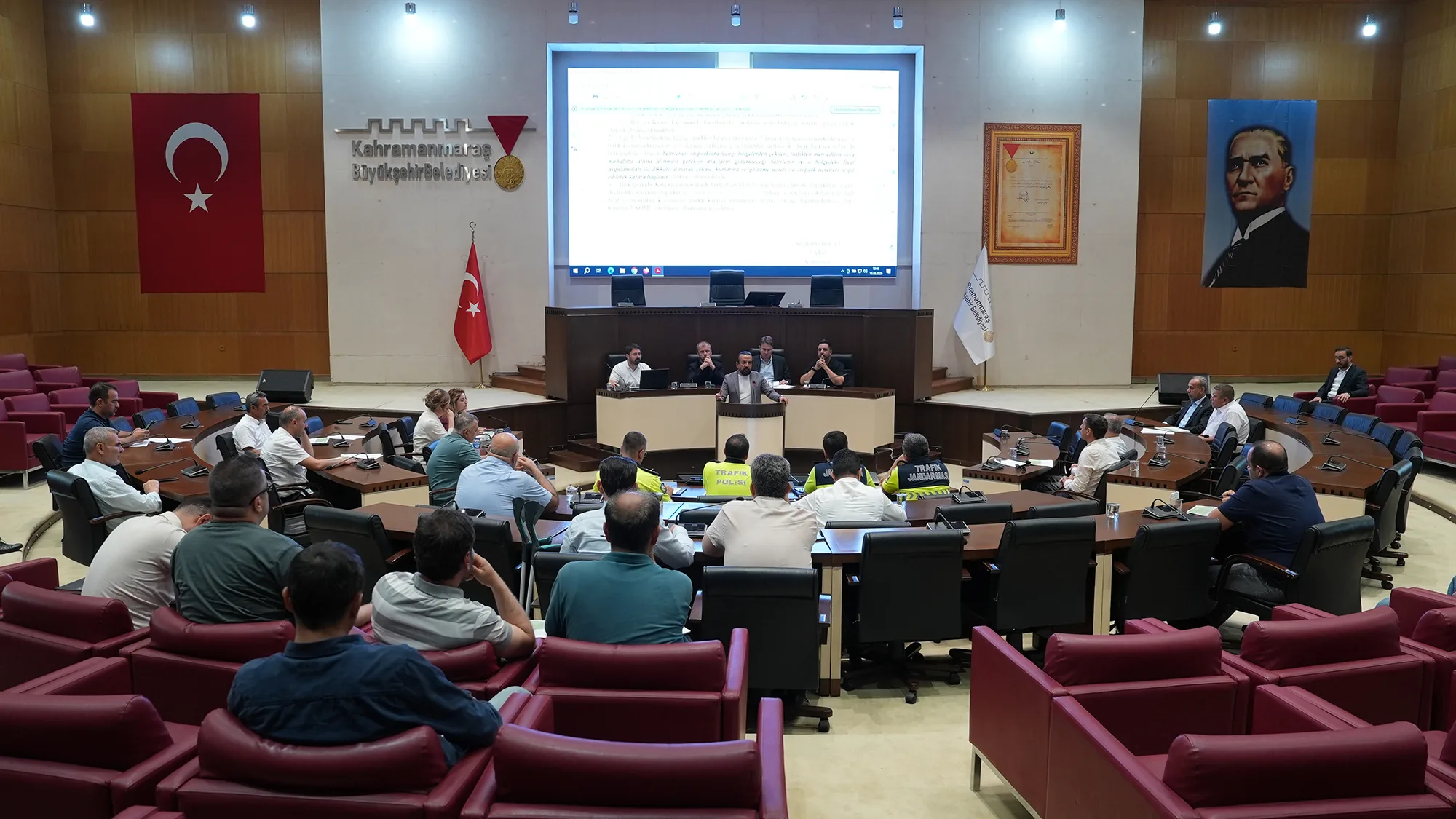 Kahramanmaraş Büyükşehir Belediyesi ev sahipliğinde gerçekleştirilen UKOME Olağan Gündem Toplantısı’nda,
