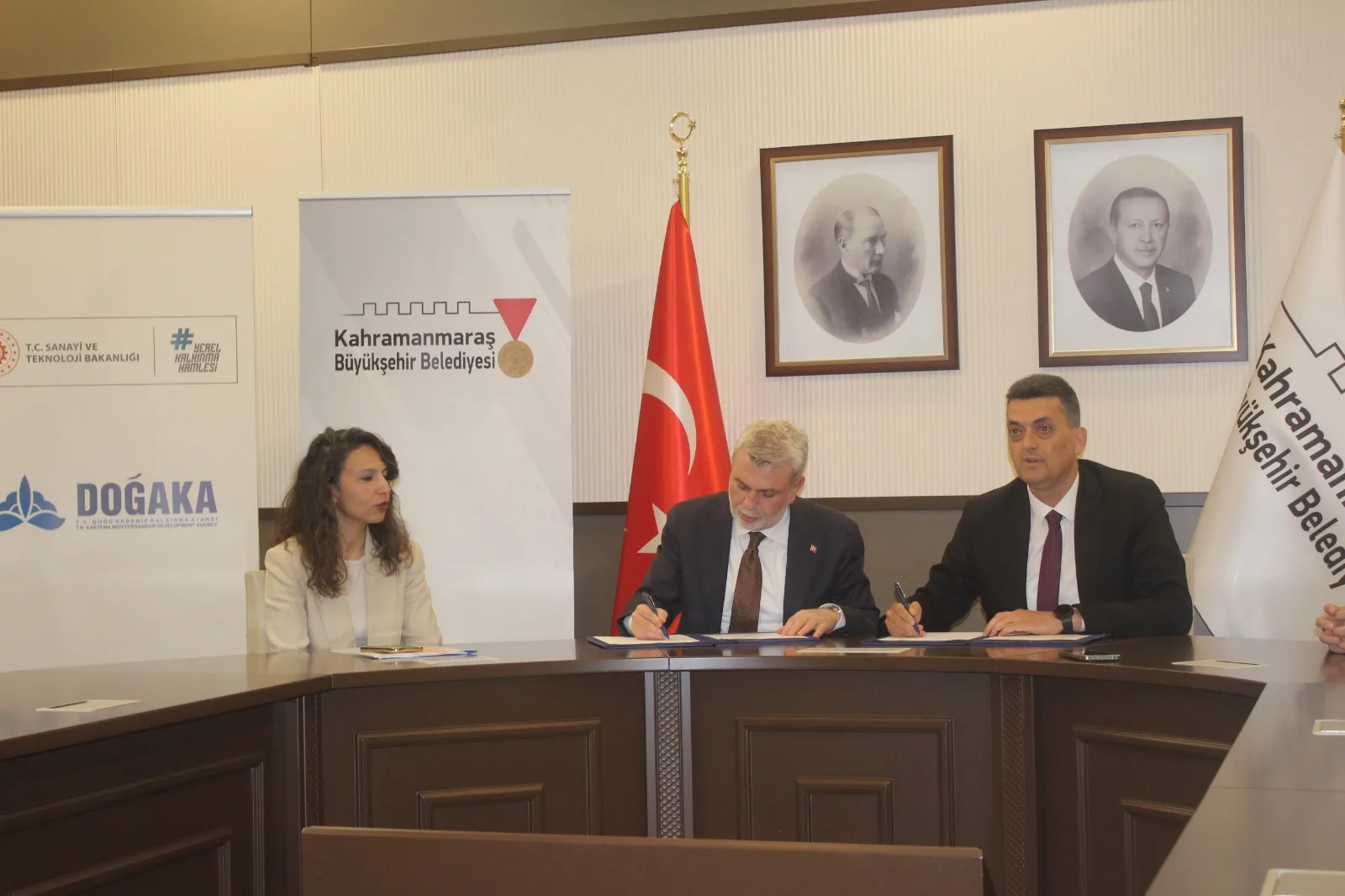 Kahramanmaraş Büyükşehir Belediyesi ve DOĞAKA arasında "DOĞAKA Çevre Projesi" için