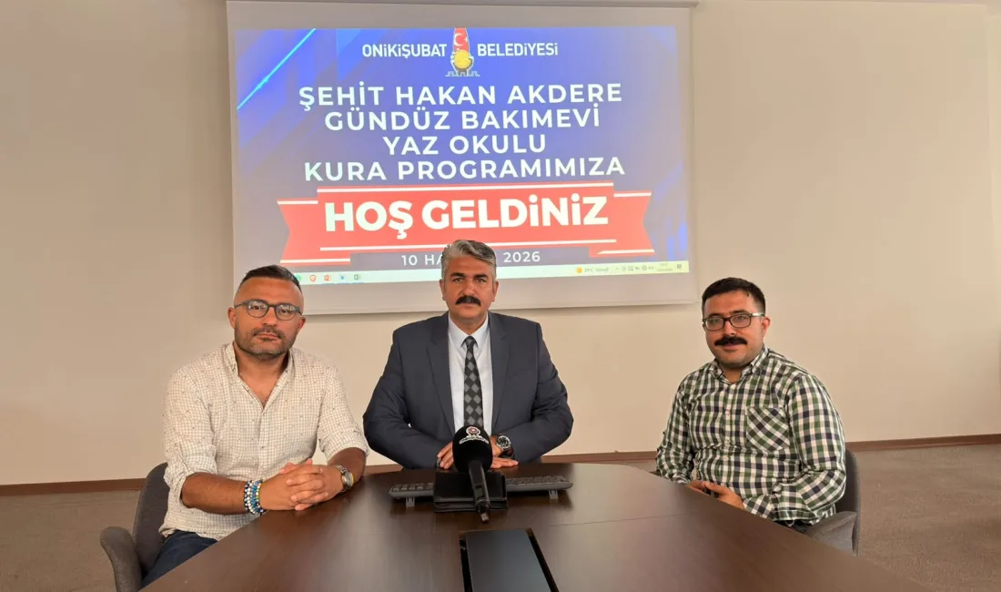Onikişubat Belediyesi, 4-6 yaş arası çocuklara yönelik hazırladığı “Minik Kalpler
