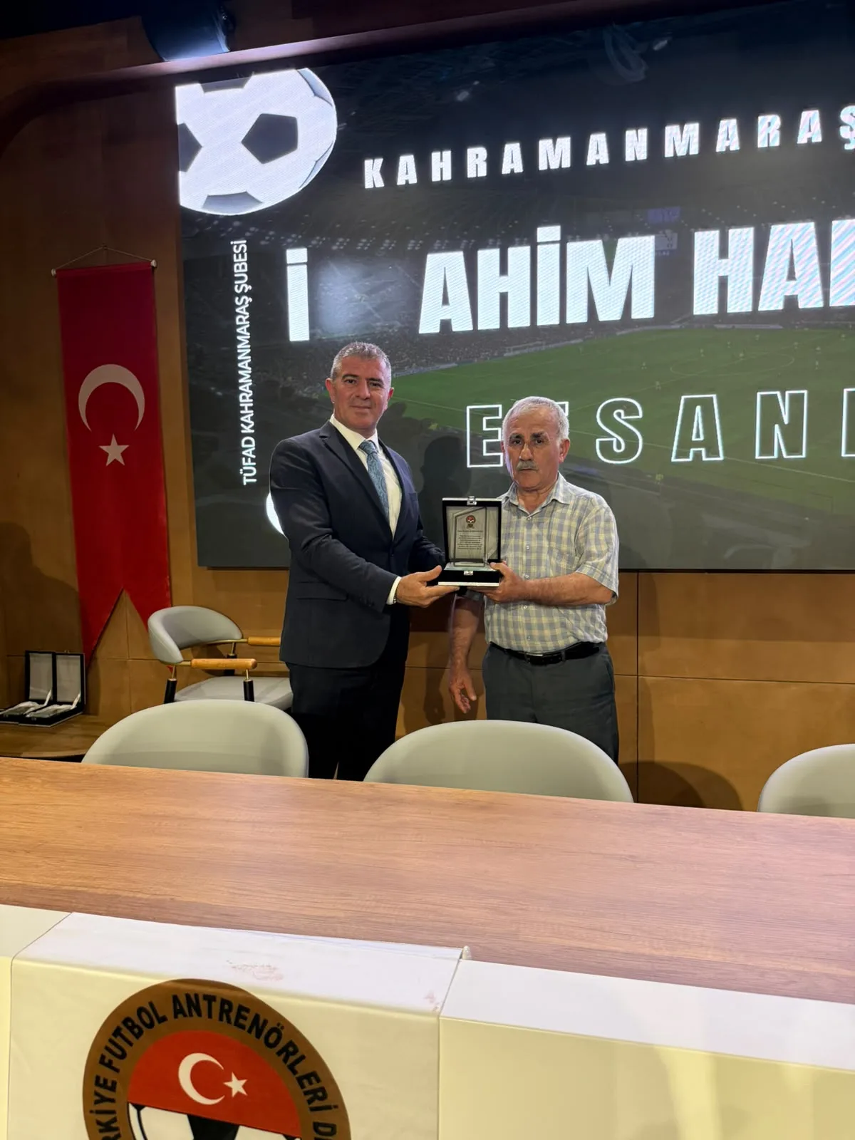 TÜFAD'dan Kahramanmaraş'a Vefa: Futbolun Efsaneleri Unutulmadı!