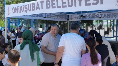Kahramanmaraş’ın Onikişubat ilçesinde binlerce öğrenci Liselere Geçiş Sistemi (LGS) Sınavı’nda
