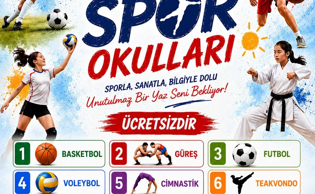 Andırın Gençlik ve Spor İlçe Müdürlüğü, ilçedeki çocukları ve gençleri