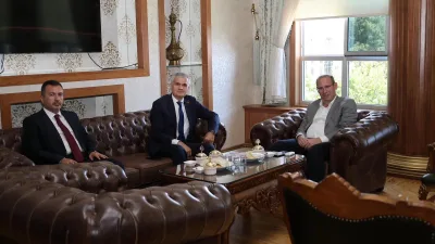 Kahramanmaraş İl Milli Eğitim Müdürü Turan Akpınar, Türkoğlu Kaymakamı Mustafa