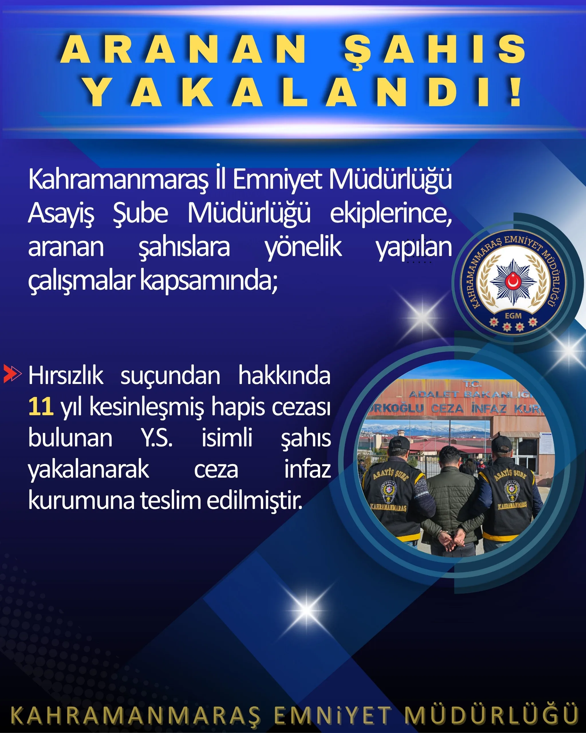 Kahramanmaraş Polisinden Başarılı Operasyon!