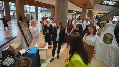 Kahramanmaraş Büyükşehir Belediyesinin Kadın Sanat ve Yaşam Merkezlerinde yıl boyunca