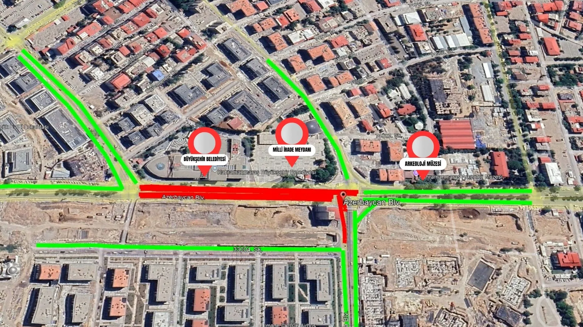Kahramanmaraş Dikkat: Kritik Güzergâh 8 Gün Trafiğe Kapalı Kahramanmaraş Dikkat: Kritik Güzergâh 8 Gün Trafiğe Kapalı