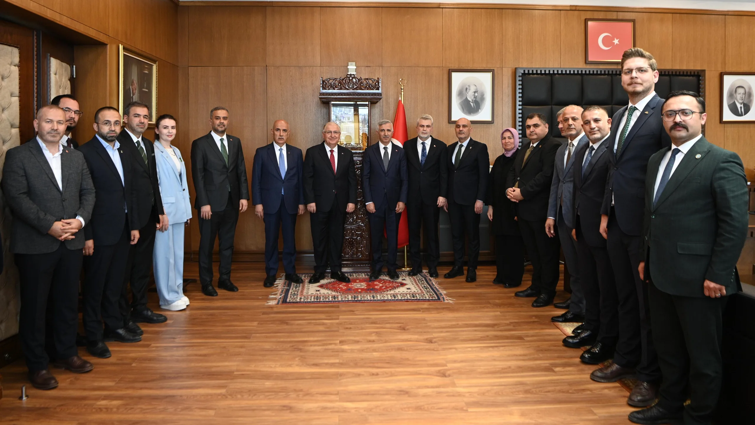 Bakan Güler’den Başkan Görgel’e ziyaret