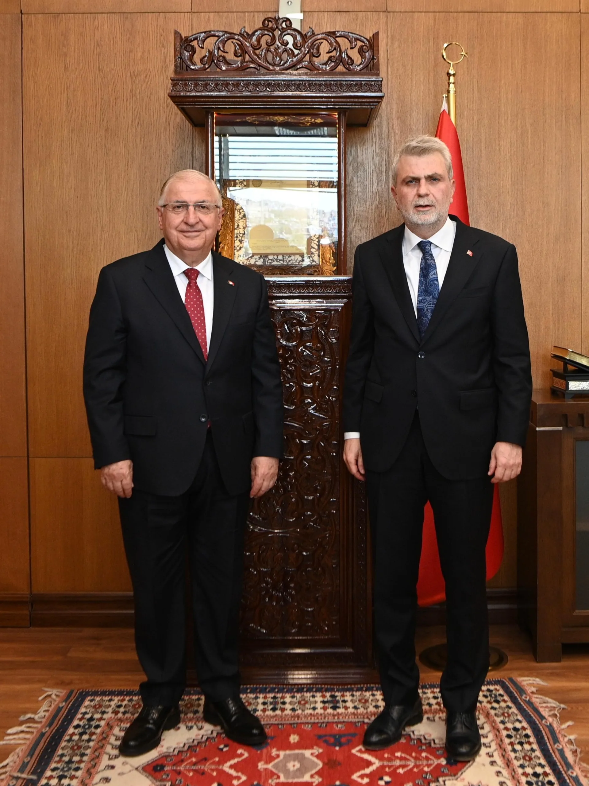 Bakan Güler’den Başkan Görgel’e ziyaret