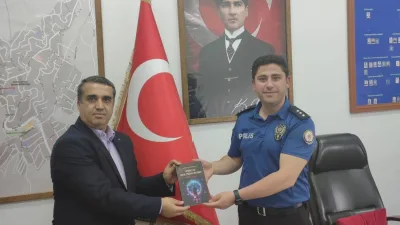 Kahramanmaraş Andırınlılar Yardımlaşma ve Dayanışma Derneği, ilçedeki kurum ziyaretleri kapsamında