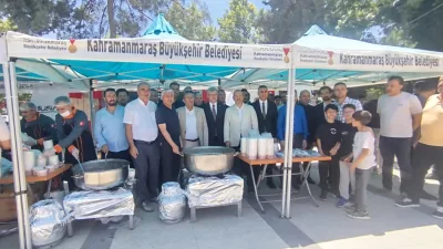MÜSİAD Kahramanmaraş Şubesi, Muharrem ayı dolayısıyla aşure ikramında bulundu.
