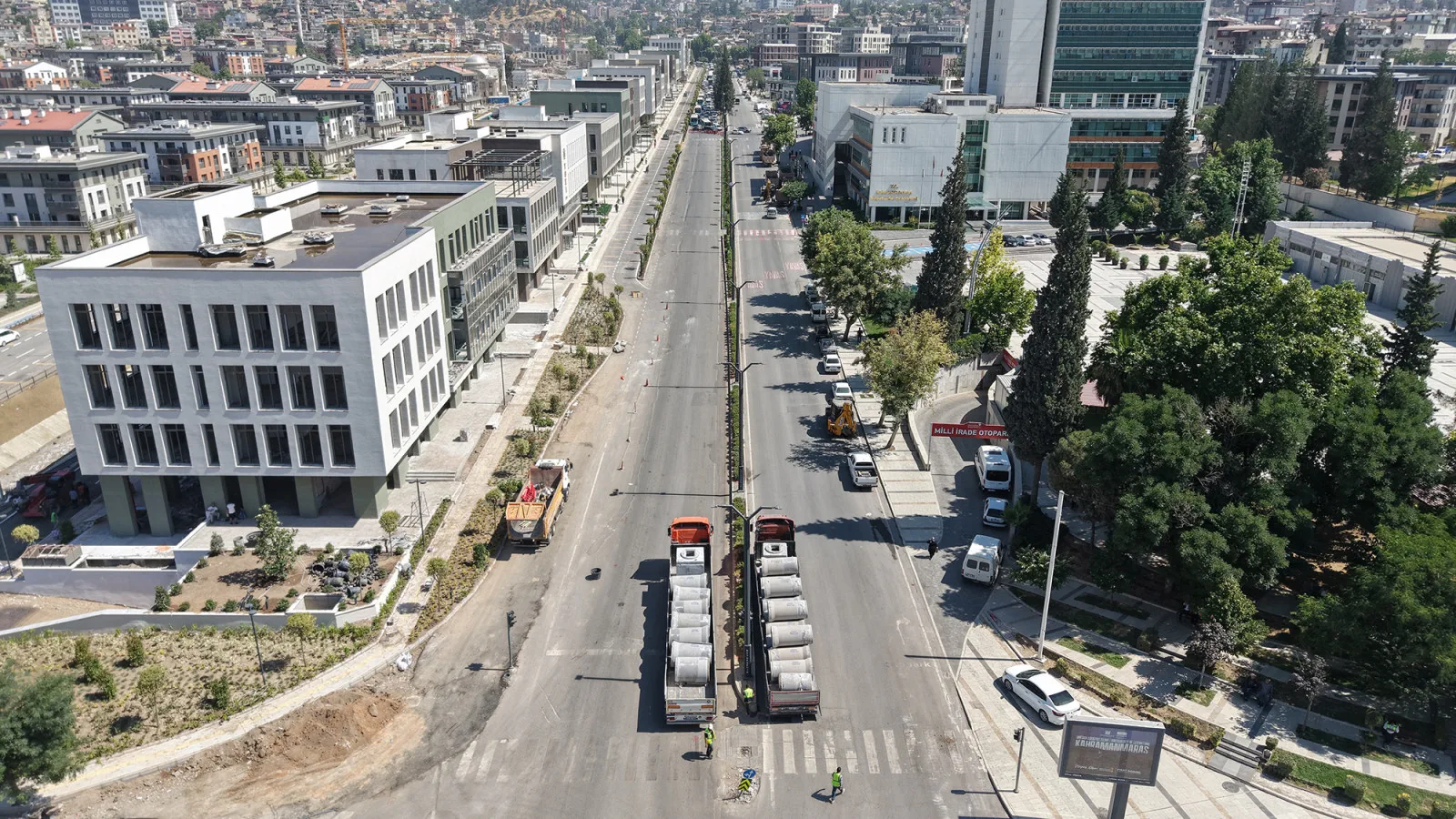 Kahramanmaraş’ın ana arterinde çalışma başladı!